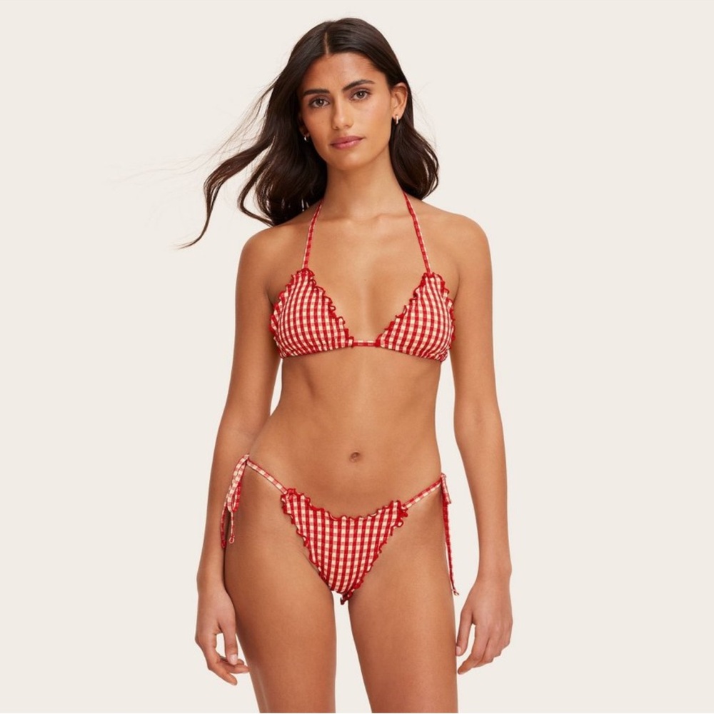 Parke x Target gingham bikini